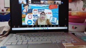 SDN RAWAMANGUN 09 Melaksanakan Pembelajaran Jarak Jauh (PJJ) Dampak Erupsi Gunung Anak Krakatau
